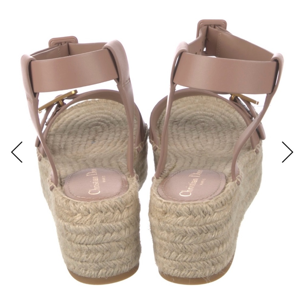 Christian Dior Jute Espadrilles - Picture 3 of 3
